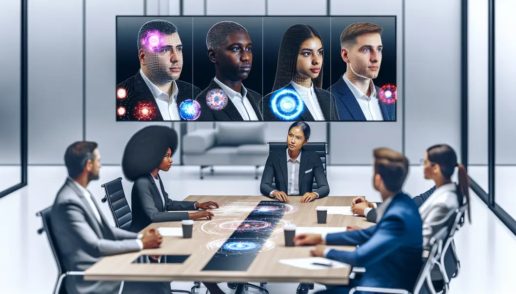 AI agents aiding startup founders in a tech-innovative environment.