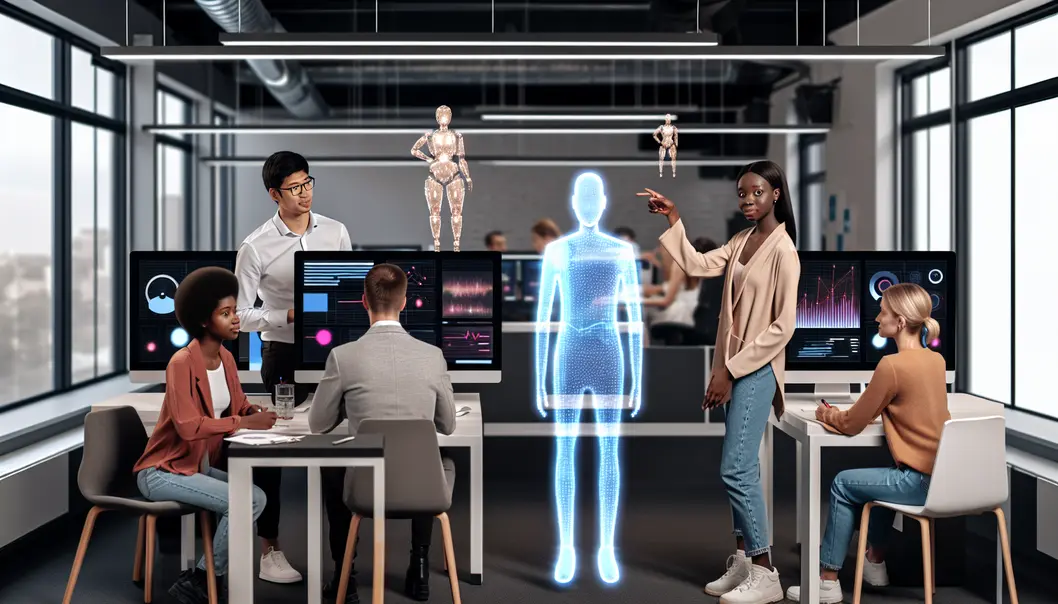 AI agents streamlining operations in a startup environment.