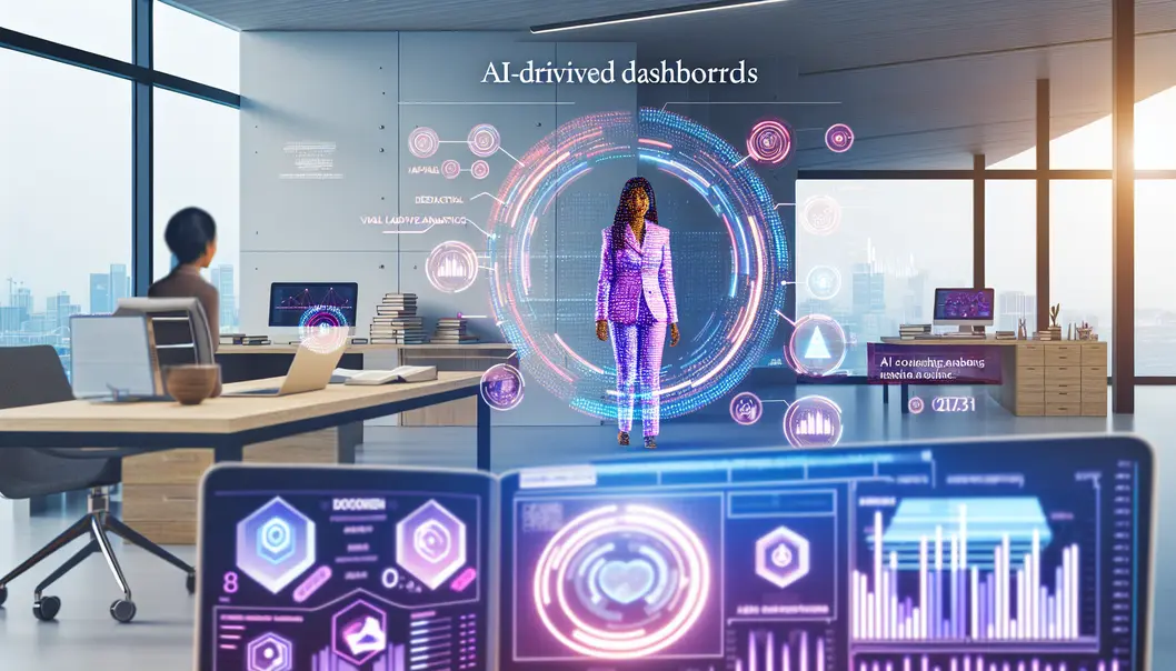 AI agents and founders collaborate in innovative workspaces.