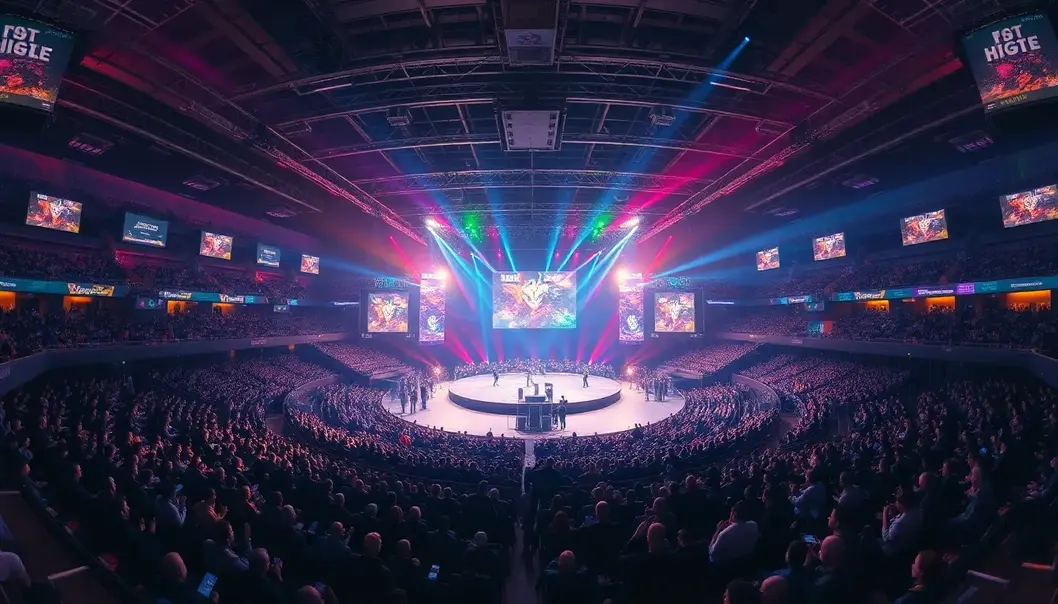 The synthesis of anime worlds and esports gameplay.